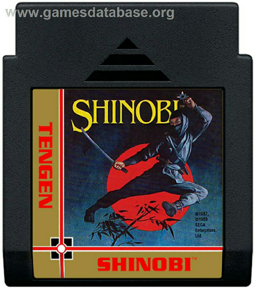 Shinobi - Nintendo Entertainment System (NES) (Tengen Inc. - 1) video game collectible - Main Image 2