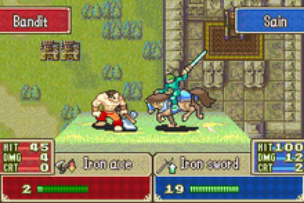 Fire Emblem - Nintendo Game Boy Advance (GBA) video game collectible - Main Image 2