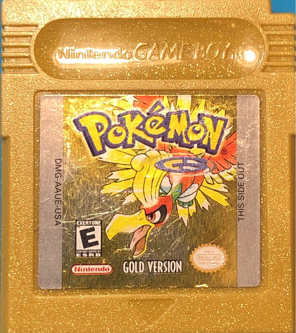 Pokémon Gold Version - Nintendo Game Boy Color (Nintendo) video game collectible - Main Image 2
