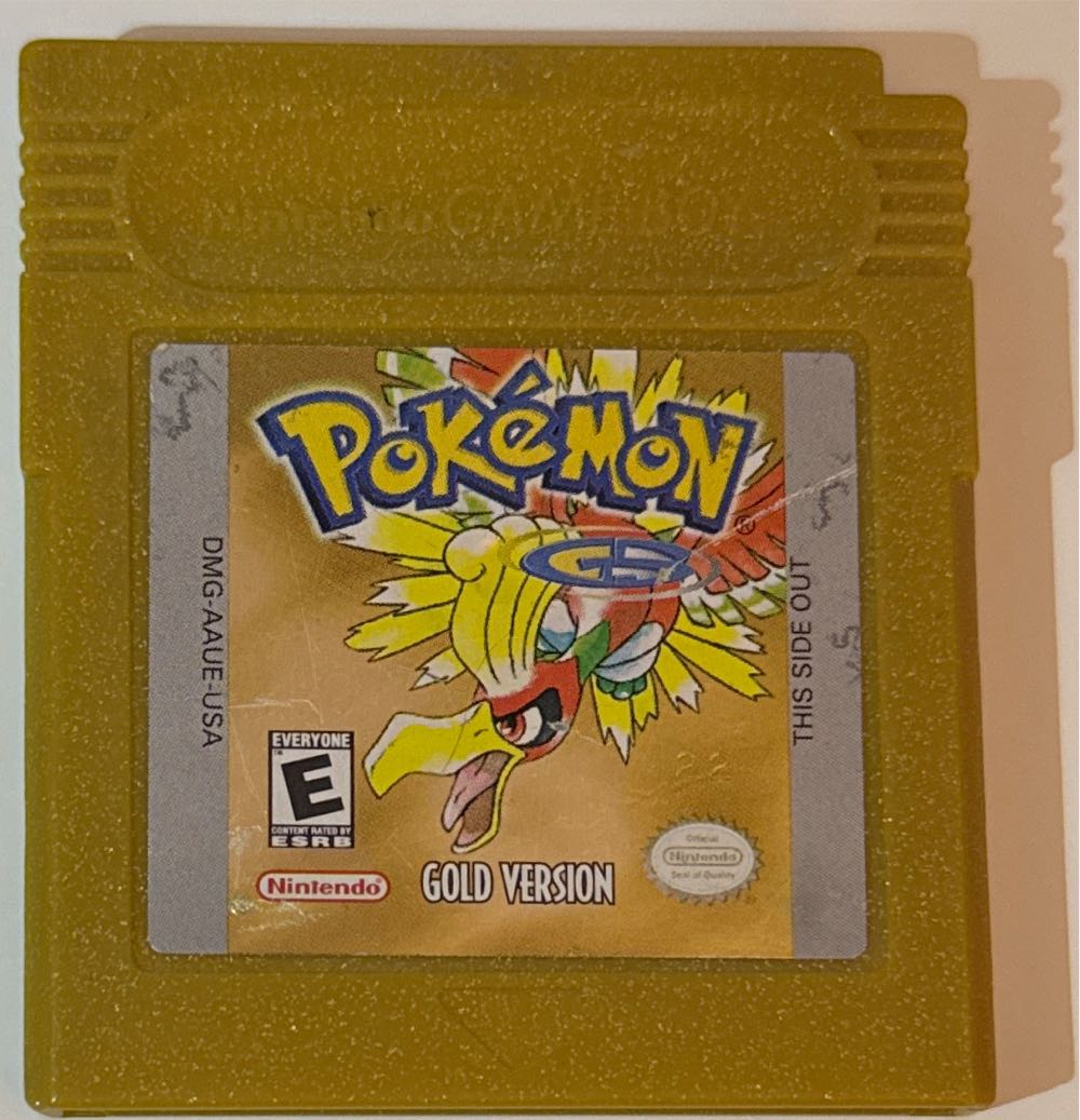 Pokemon Gold - Nintendo Game Boy Color (Nintendo/Gamefreak) video game collectible - Main Image 2