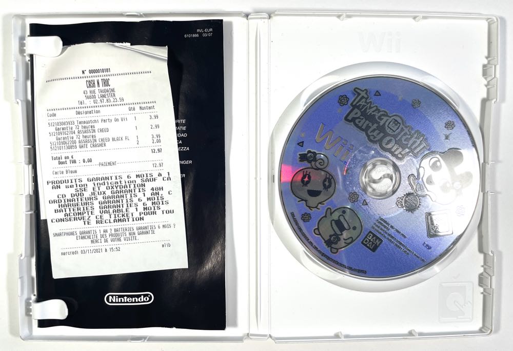 Tamagotchi Party On! - Nintendo Wii (Bandi Namco - 4) video game collectible [Barcode 3296580803538] - Main Image 3