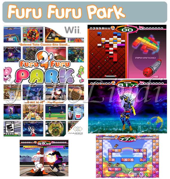 Furu Furu Park - Nintendo Wii (Majesco - 1) video game collectible [Barcode 096427015031] - Main Image 2