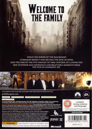 The Godfather  - Microsoft Xbox 360 video game collectible - Main Image 2