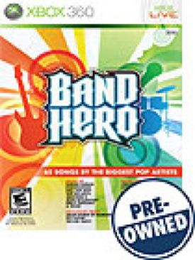 Band Hero â€” PRE-OWNED - - Microsoft Xbox 360 (Activision Blizzard - 4) video game collectible [Barcode 4787595959] - Main Image 1