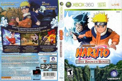 Naruto The Broken Bond - Microsoft Xbox 360 (Ubisoft - 4) video game collectible [Barcode 3307211609181] - Main Image 2