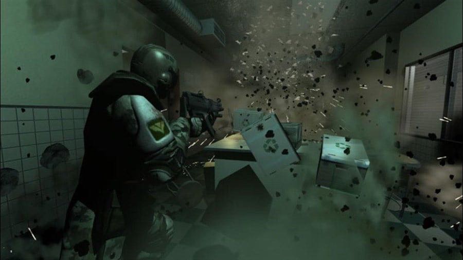 F.E.A.R.: First Encounter Assault Recon - Microsoft Xbox 360 (Sierra Entertainment - 1-4) video game collectible [Barcode 020626725835] - Main Image 4