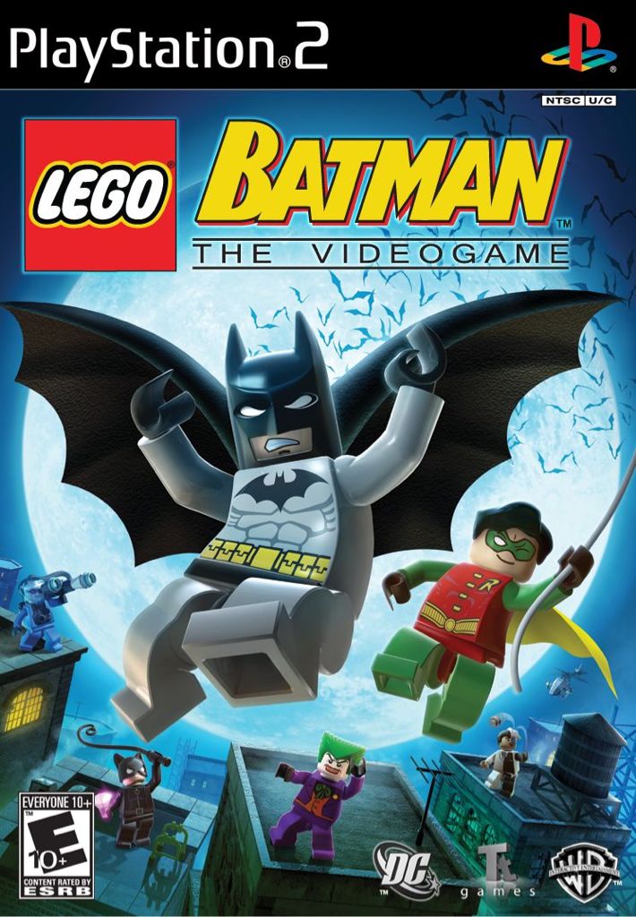 LEGO Batman The Video Game - Sony PlayStation 2 (PS2) (TT Games/Warner Bros. Interactive Entertainment - 1-2) video game collectible - Main Image 1