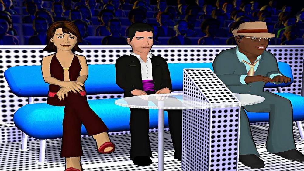 American Idol - Sony PlayStation 2 (PS2) (Codemasters - 2) video game collectible [Barcode 767649400645] - Main Image 3