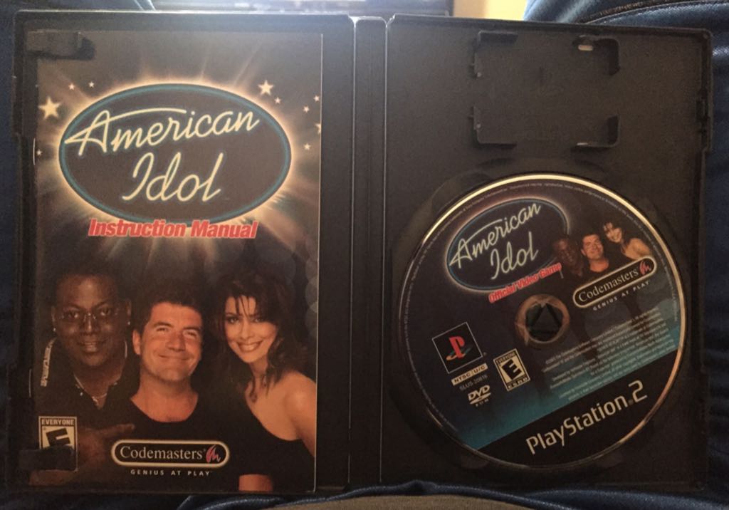 AMERICAN IDOL - Sony PlayStation 2 (PS2) video game collectible - Main Image 2