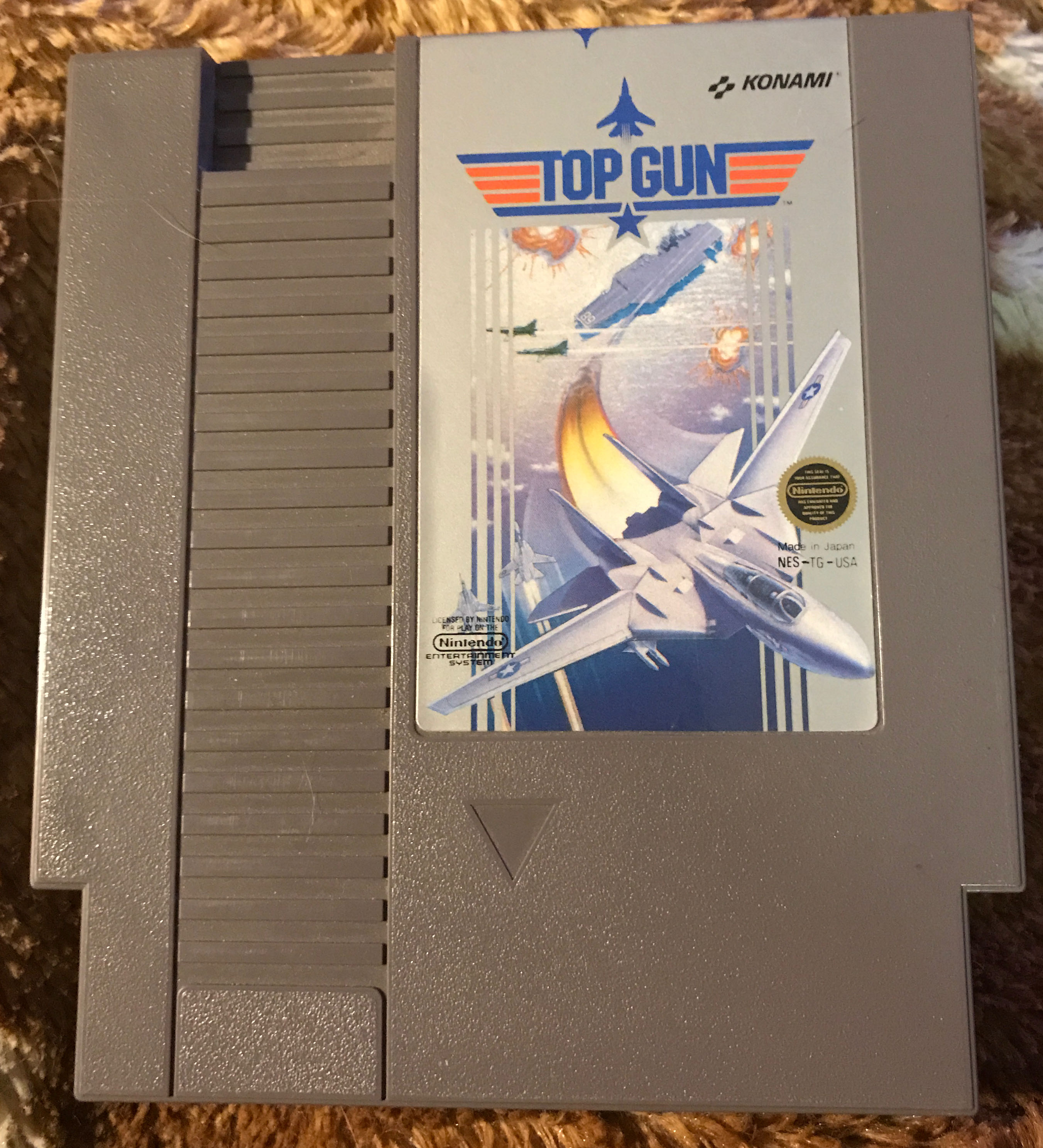 NES PC Top Gun - PC (Nintendo - 1) video game collectible [Barcode 1952845] - Main Image 2