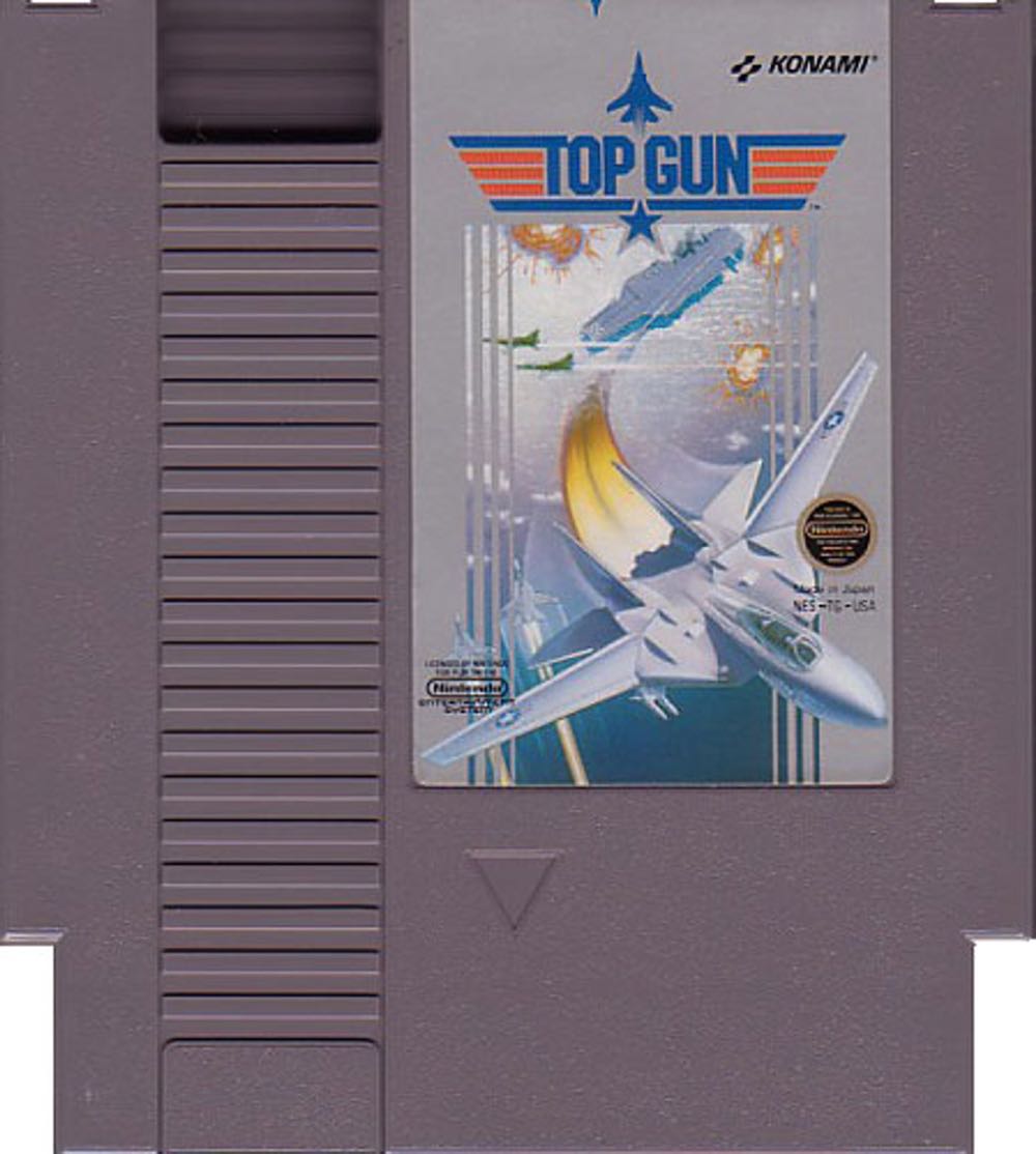 NES PC Top Gun - PC (Nintendo - 1) video game collectible [Barcode 1952845] - Main Image 3