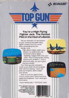 TOP GUN - Nintendo Entertainment System (NES) video game collectible - Main Image 2
