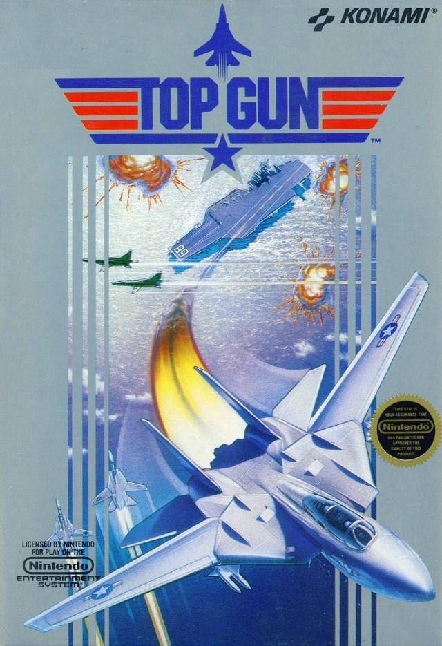 TOP GUN - Nintendo Entertainment System (NES) (1) video game collectible - Main Image 1