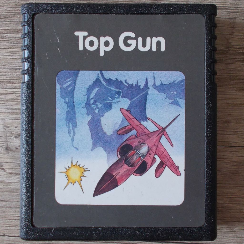 TOP GUN - Atari 2600 video game collectible - Main Image 1