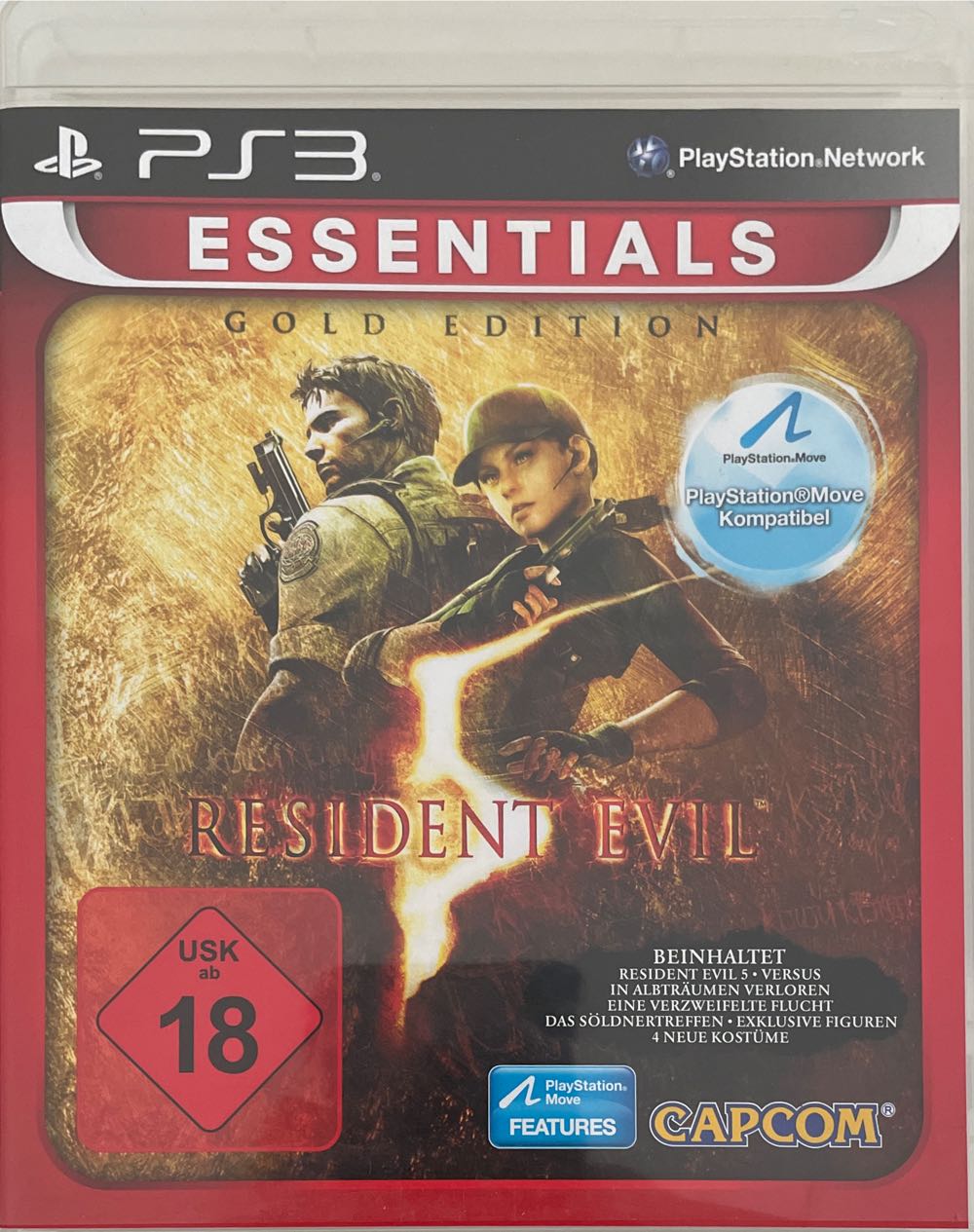 Resident Evil 5: Gold Edition - Sony PlayStation 3 (PS3) (Capcom - 2) video game collectible [Barcode 5055060926215] - Main Image 3
