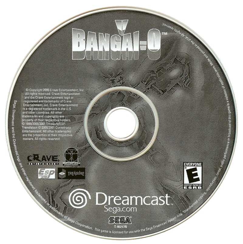 Bangai-O - Sega Dreamcast (Crave Entertainment - 1) video game collectible [Barcode 815315000009] - Main Image 3