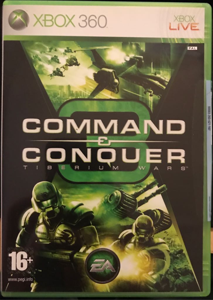 Command and Conquer Tiberium Wars - Microsoft Xbox 360 (Microsoft) video game collectible [Barcode 5030949056719] - Main Image 1