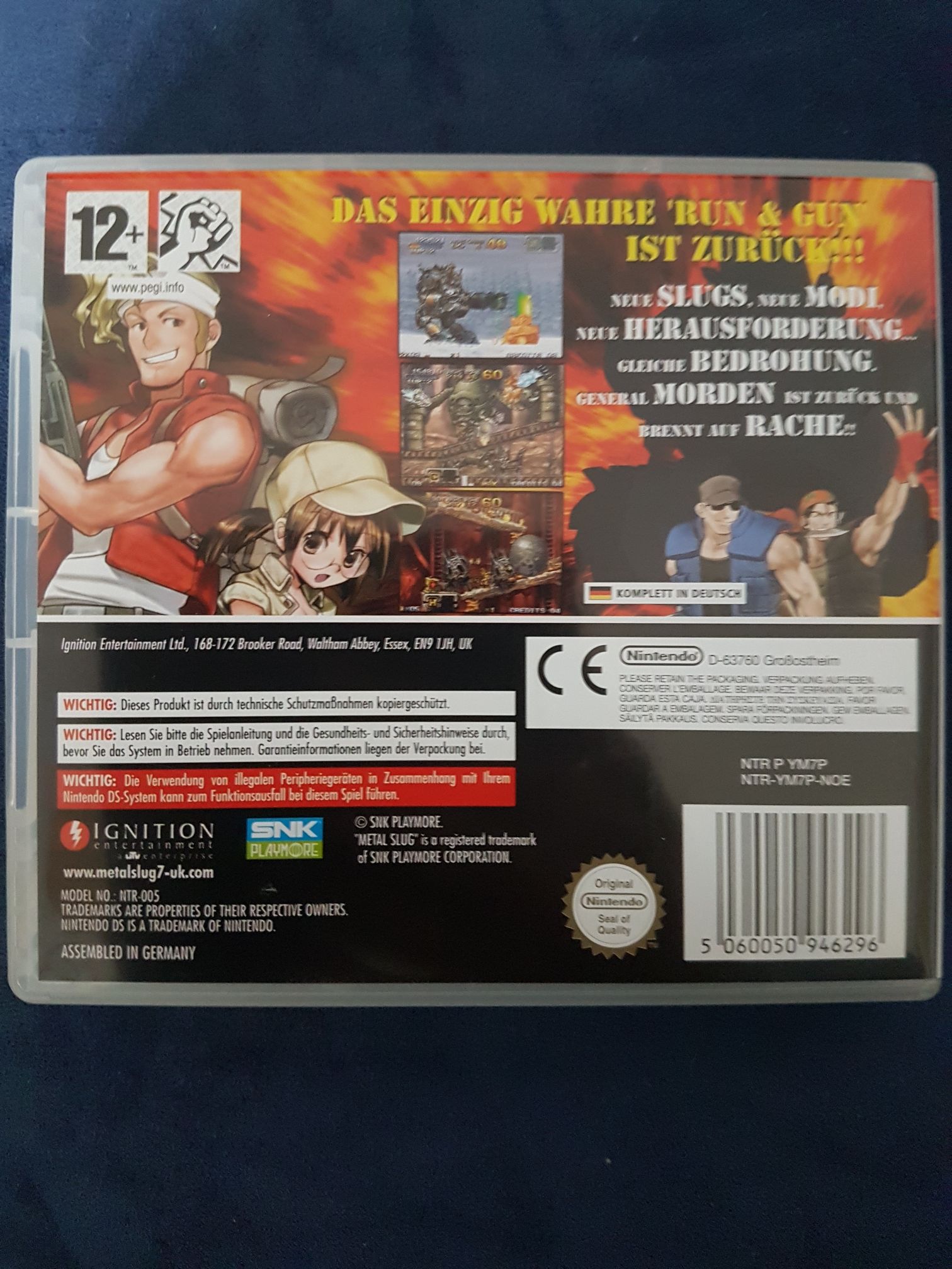 Metal Slug 7 - Nintendo DS (SNK Playmore) video game collectible [Barcode 5060050946296] - Main Image 2