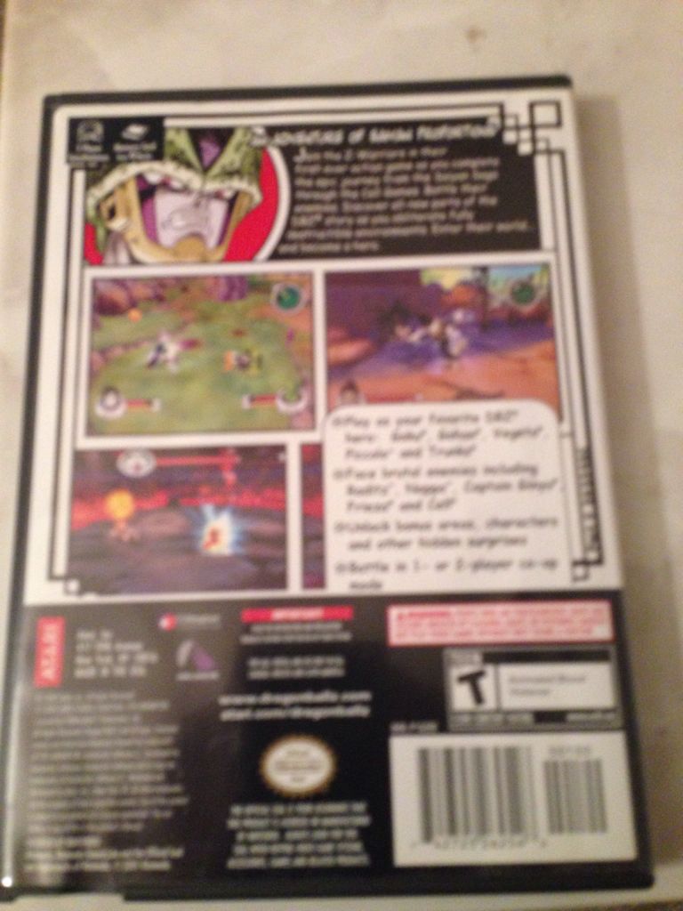Dragon Ball Z: Sagas - Nintendo GameCube (2) video game collectible - Main Image 2