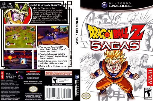 Dragon Ball Z: Sagas - Nintendo GameCube video game collectible - Main Image 2
