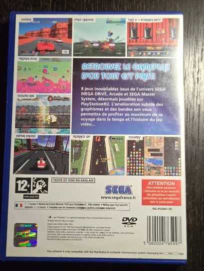 Sega Classics Collection - Sony PlayStation 2 (PS2) (Sega - 2) video game collectible [Barcode 5060004765997] - Main Image 2