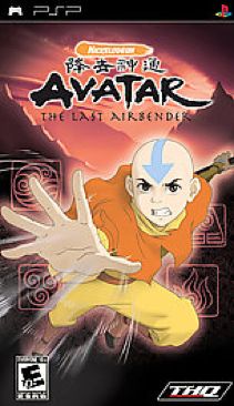 Avatar The Last Airbender - Sony PlayStation Portable (PSP) video game collectible [Barcode 752919480281] - Main Image 1