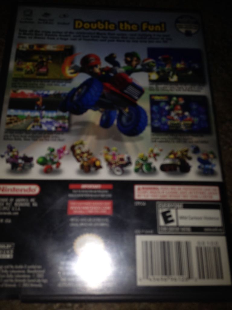 Mariokart Double Dash - Nintendo GameCube (Nintendo) video game collectible - Main Image 2