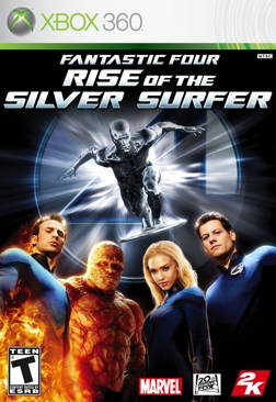 Fantastic Four: Rise Of The Silver Surfer - Microsoft Xbox 360 (4) video game collectible [Barcode 1042539205] - Main Image 1