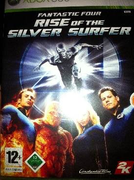 Fantastic Four: Rise Of The Silver Surfer - Microsoft Xbox 360 video game collectible [Barcode 9016553246155] - Main Image 1