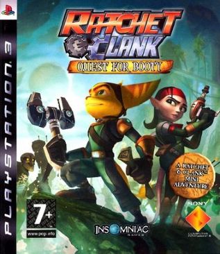 Ratchet and Clank: Quest for Booty - Sony PlayStation 3 (PS3) (Sony Computer Entertainment - 1) video game collectible [Barcode 1171973905] - Main Image 1