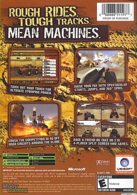 Monster 4x4 World Circuit - Nintendo Wii video game collectible - Main Image 2