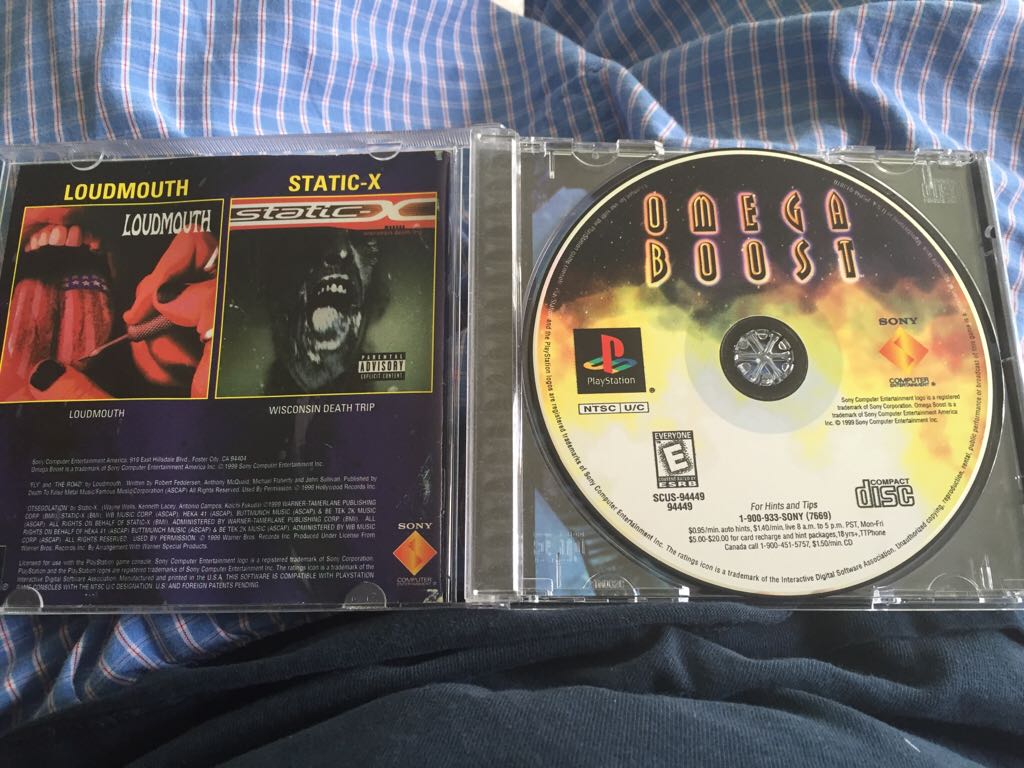 Omega Boost - Sony PlayStation video game collectible - Main Image 2