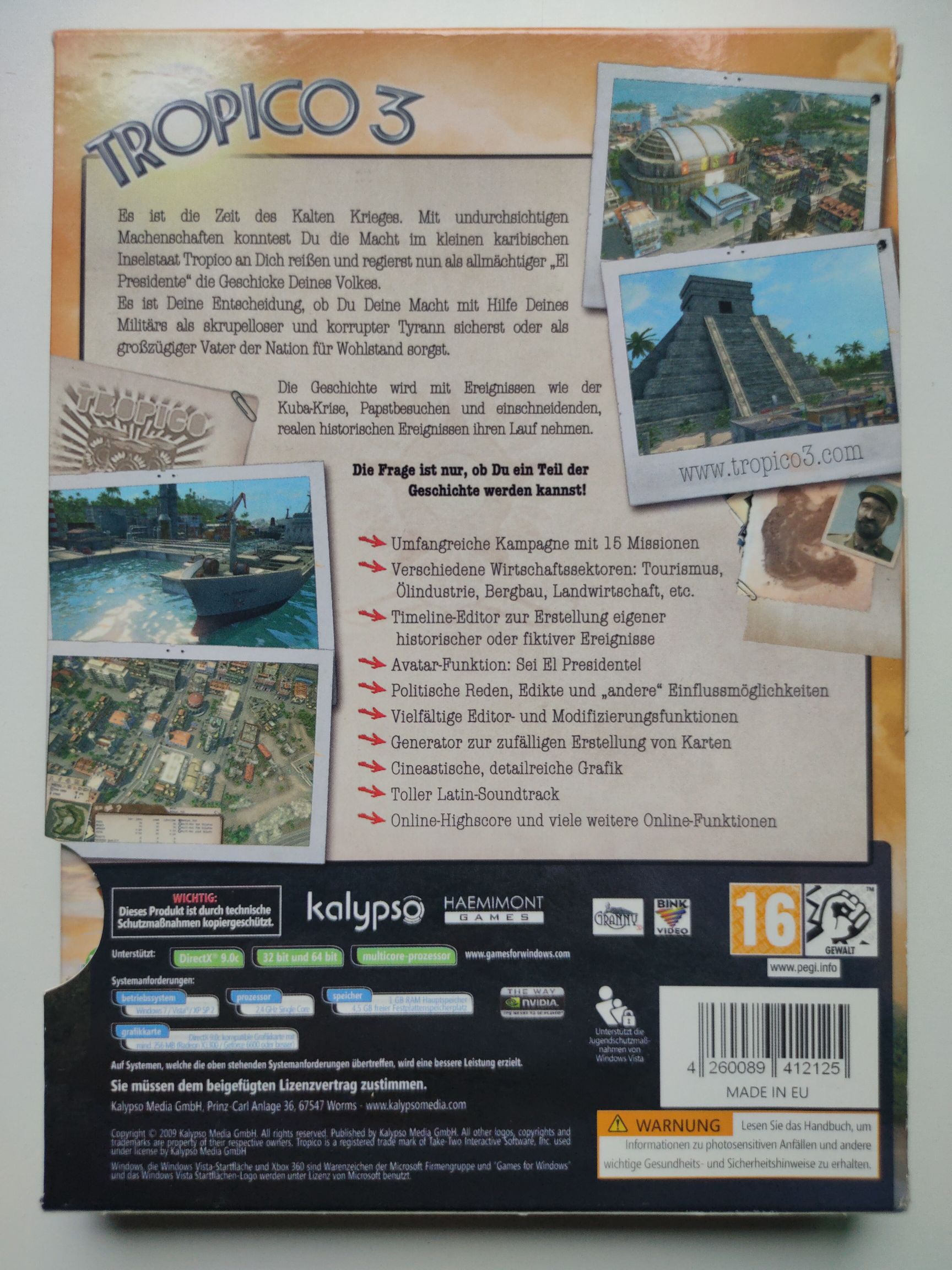 Tropico 3 - PC (Kalypso Games) video game collectible [Barcode 4260089412125] - Main Image 2