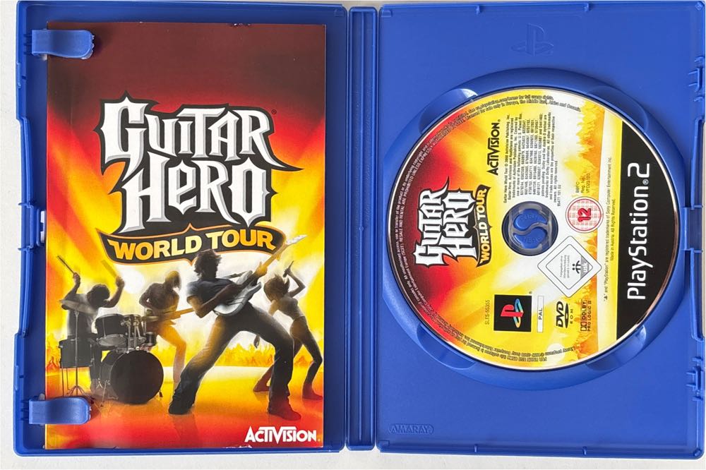 Guitar Hero: World Tour - Sony PlayStation 2 (PS2) (Activision - 1-4) video game collectible [Barcode 5030917062971] - Main Image 3
