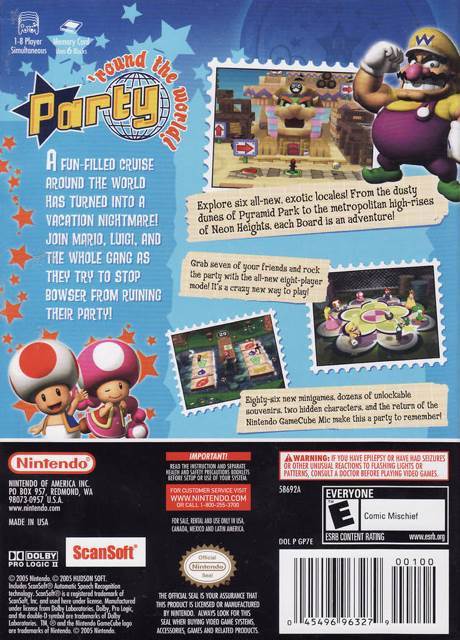 Mario Party 7 - Nintendo GameCube (Nintendo - 4) video game collectible [Barcode 045496394776] - Main Image 2