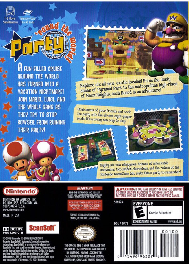 Mario Party 7 - Nintendo GameCube (Nintendo - 1-8) video game collectible - Main Image 2