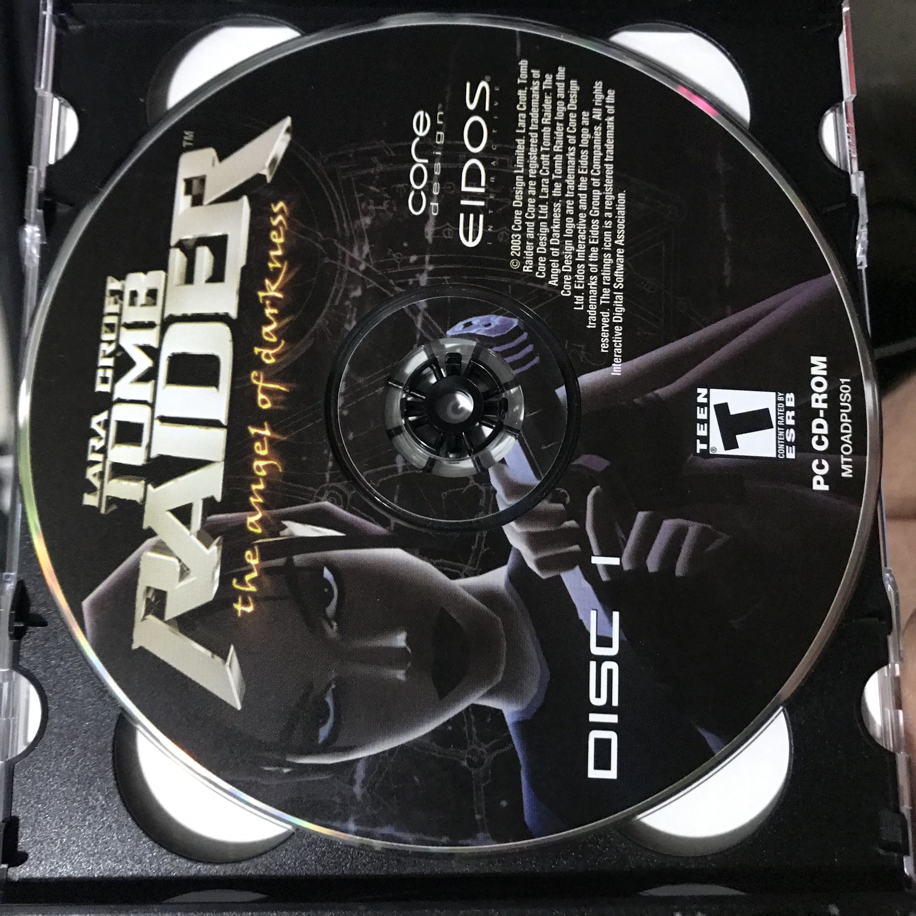 Tomb Raider: The Angel Of Darkness - PC (Eidos Interactive) video game collectible [Barcode 5032921018081] - Main Image 3