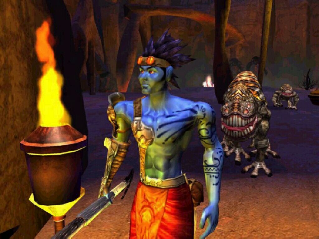 Azurik: Rise of Perathia - Microsoft Xbox (Microsoft Game Studios - 1) video game collectible [Barcode 659556745066] - Main Image 2