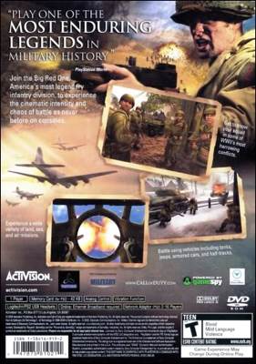 Call of Duty 2: Big Red One - Nintendo GameCube (Activision - 1) video game collectible [Barcode 5030917030598] - Main Image 2