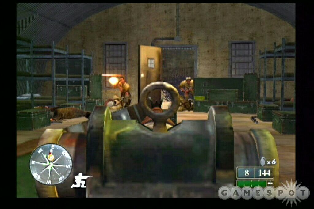 Call of Duty 2: Big Red One - Sony PlayStation 2 (PS2) video game collectible - Main Image 2