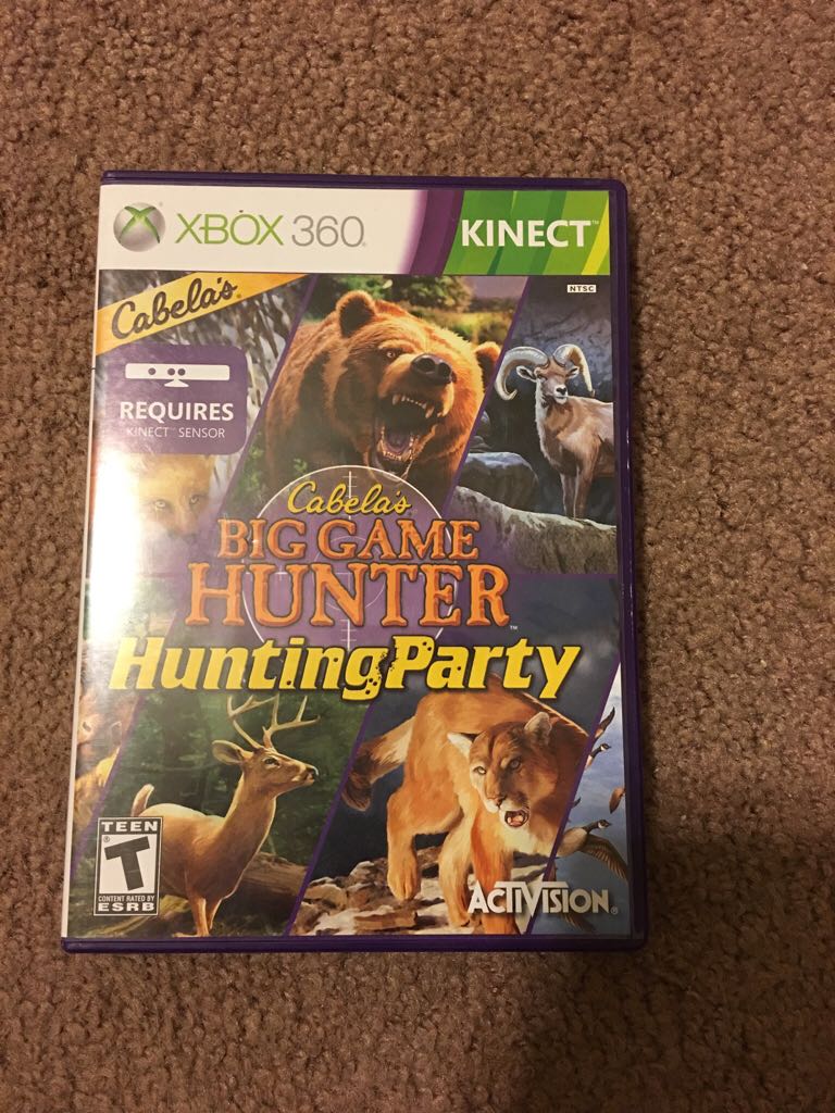 Cabelas Big Game Hunter - Microsoft Xbox 360 video game collectible - Main Image 2