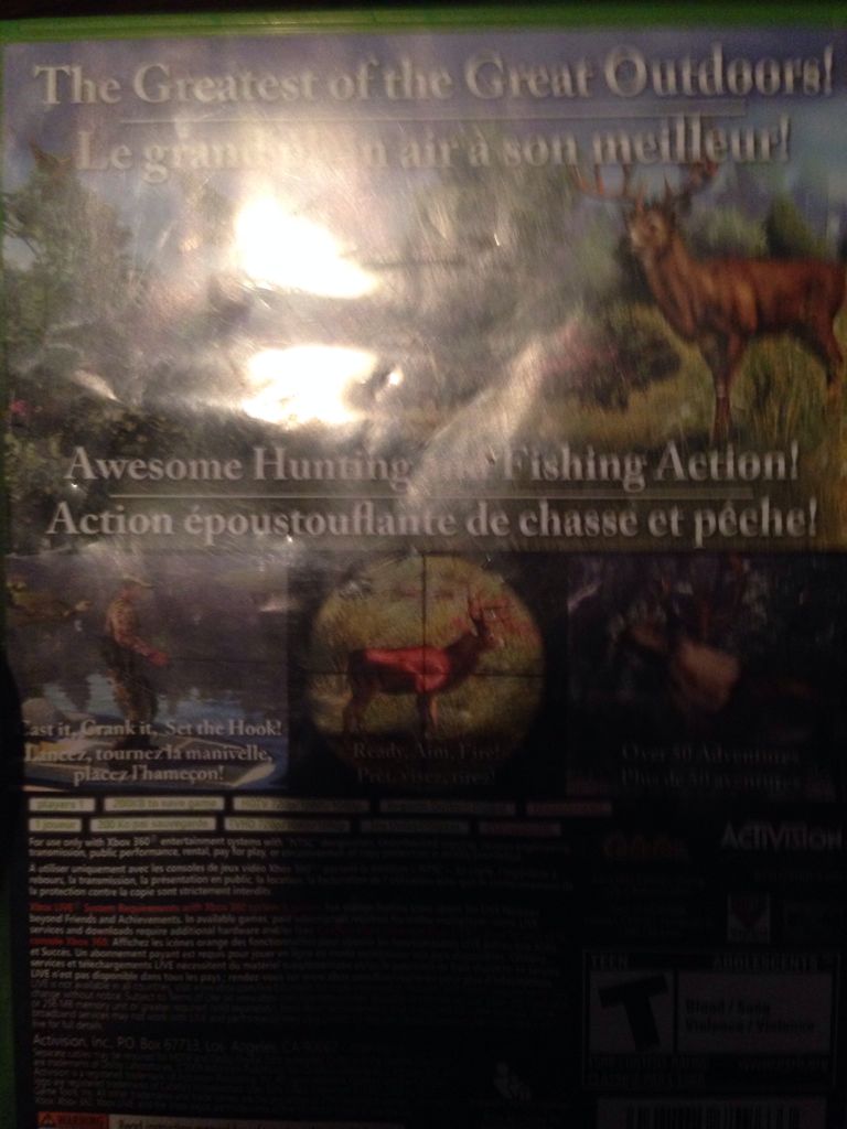 Cabelas Outdoor Adventures - Microsoft Xbox 360 video game collectible - Main Image 2