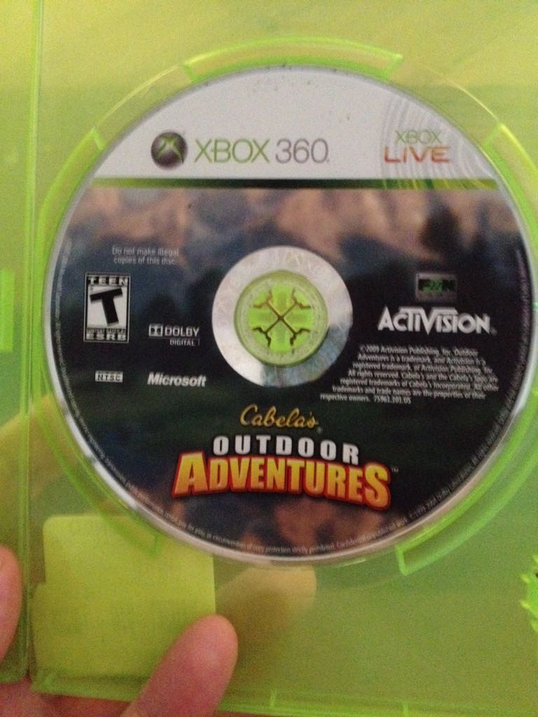 Cabelas Outdoor Adventures - Microsoft Xbox 360 video game collectible - Main Image 1