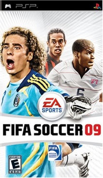 FIFA Soccer 09 - Sony PlayStation Portable (PSP) (Ea Sports - 1) video game collectible [Barcode 014633357868] - Main Image 1