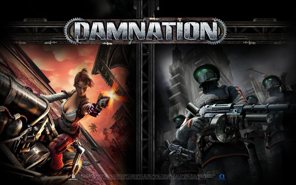 Damnation - Sony PlayStation 3 (PS3) (Codemasters - 1) video game collectible [Barcode 767649402298] - Main Image 2