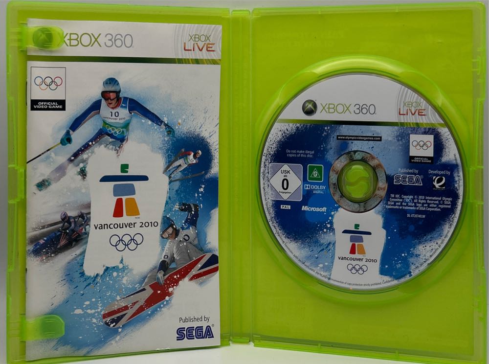 Vancouver 2010 - Microsoft Xbox 360 (Sega - 1-4) video game collectible [Barcode 5055277001873] - Main Image 4