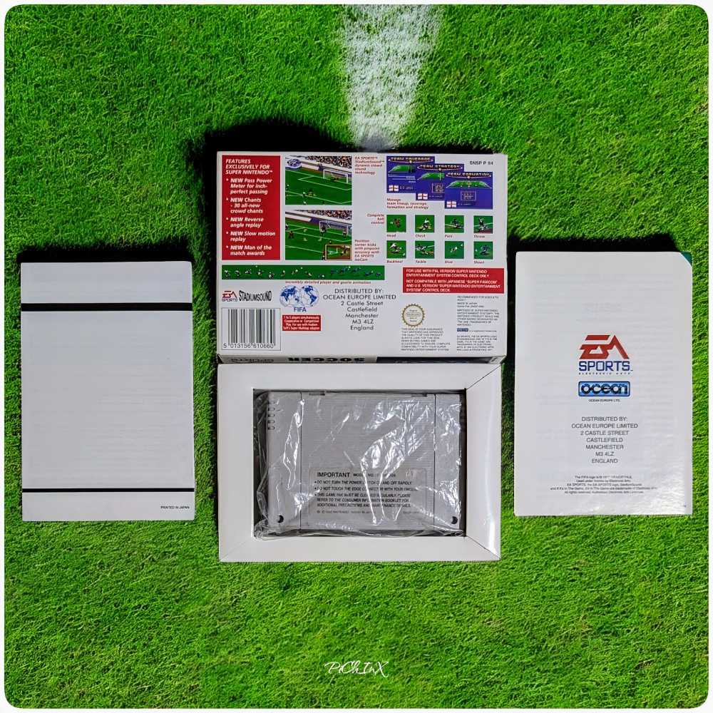 FIFA Soccer - Nintendo Super Nintendo Entertainment System (SNES) video game collectible - Main Image 3