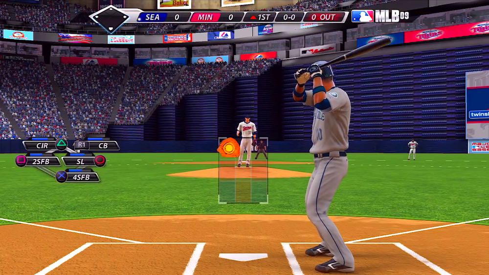 MLB The Show 09 - Sony PlayStation 3 (PS3) (SCEA - 1-2) video game collectible [Barcode 71171981802] - Main Image 3