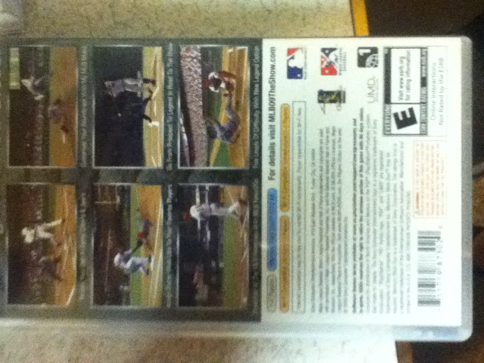 MLB 09: The Show - Sony PlayStation Portable (PSP) (1-2) video game collectible - Main Image 2