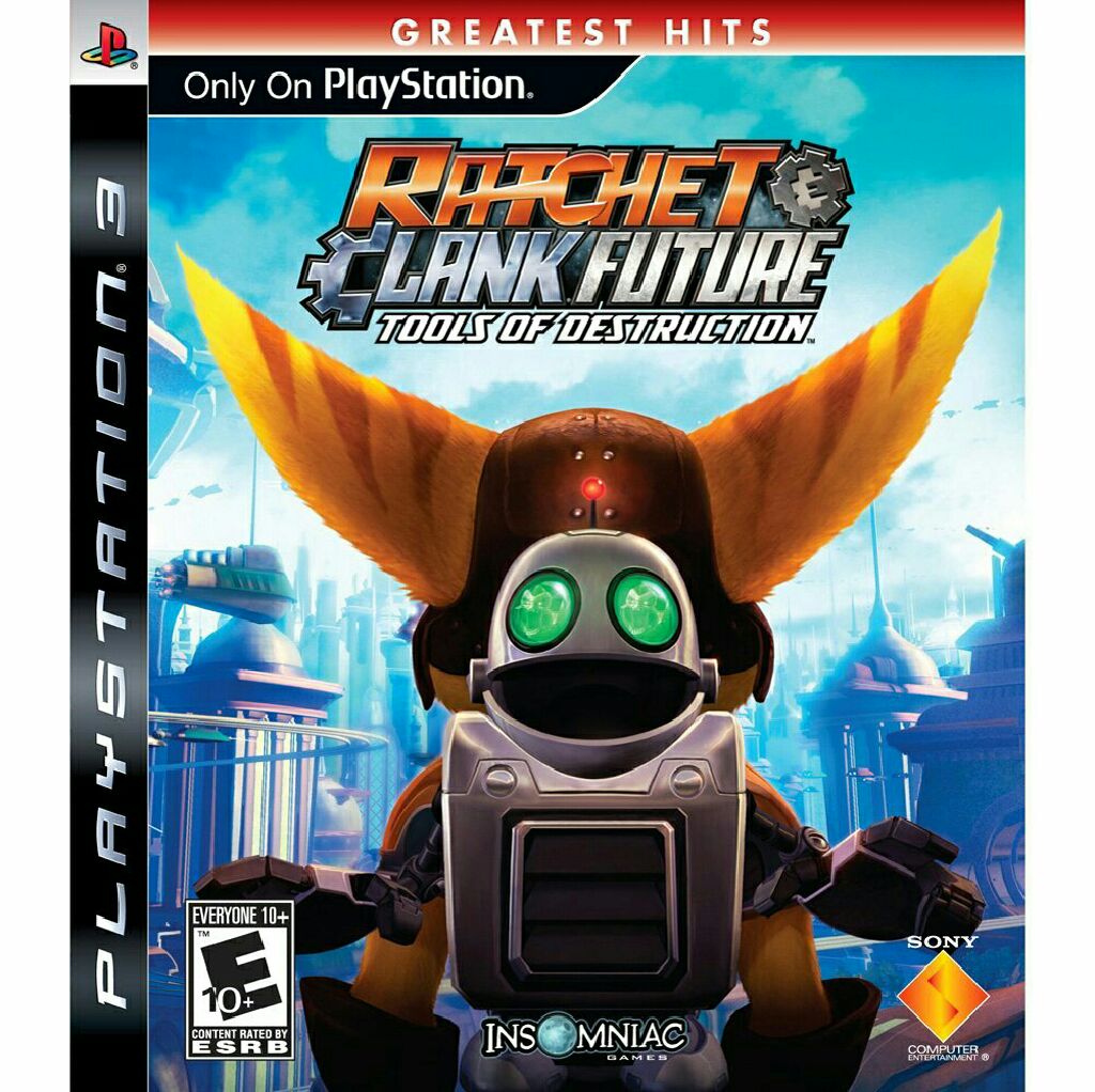 Rachet and Clank Tools Of Destruction - Sony PlayStation 3 (PS3) video game collectible - Main Image 1